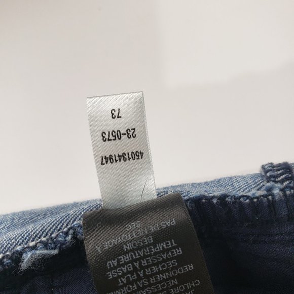 WHBM Baroque Embroidered Boot Cut Jeans Size 6 R WHITE HOUSE BLACK MARKET - Picture 14 of 16